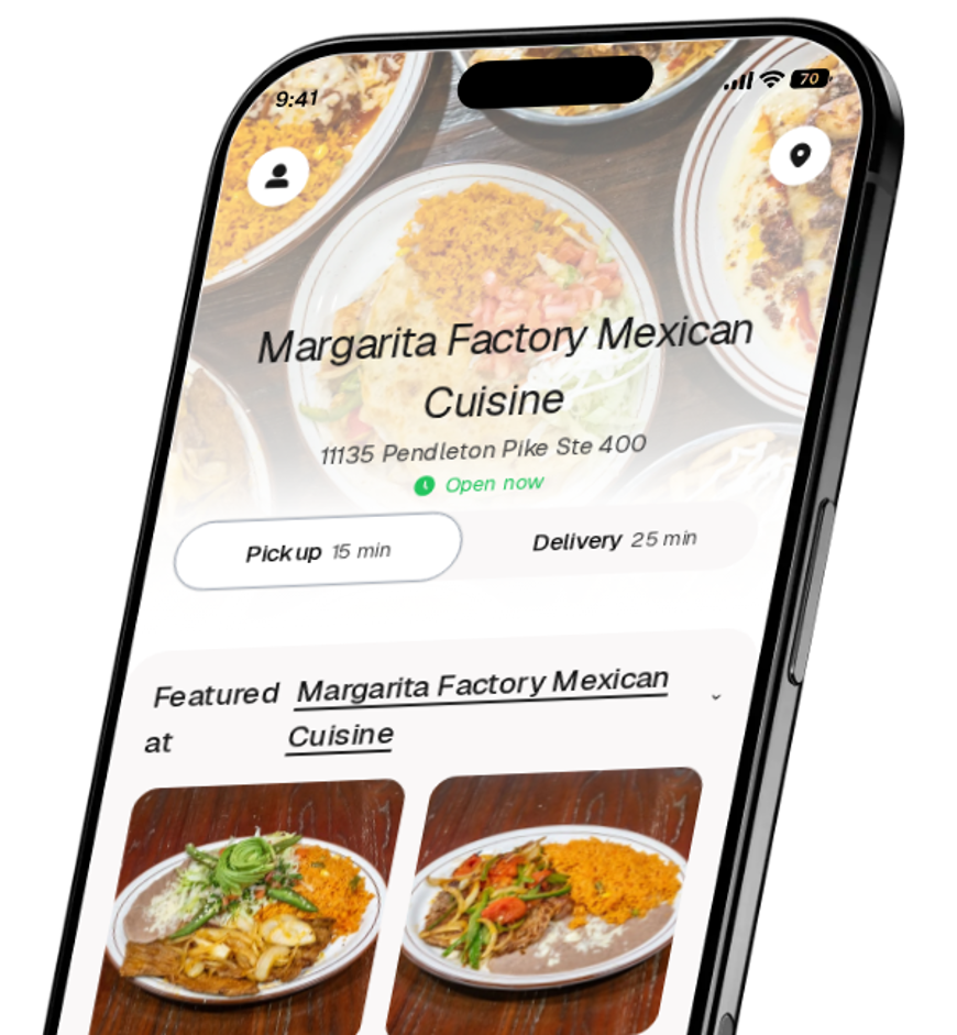 Margarita Factory Mexican Cuisine app preview