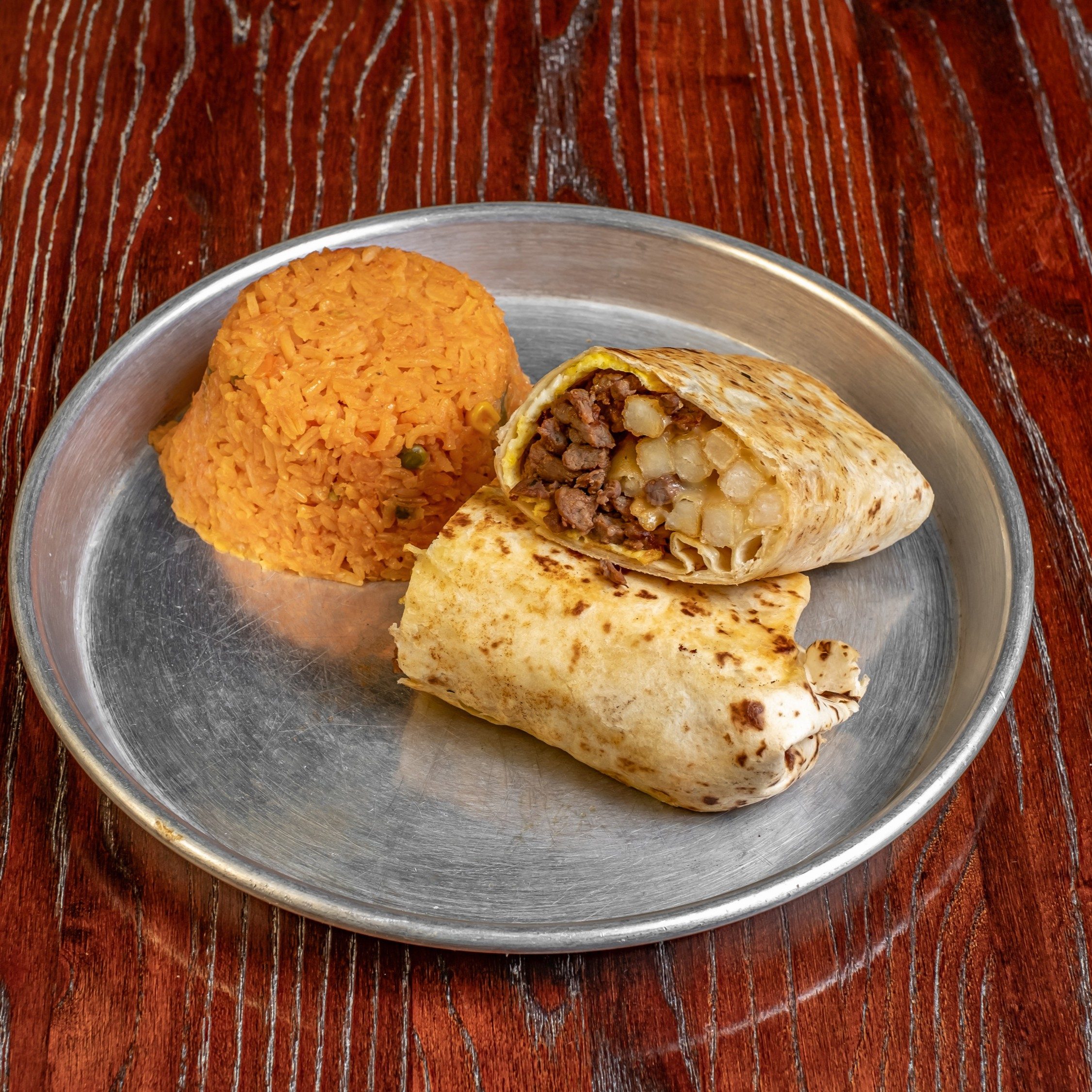 Burrito Steak & Egg.