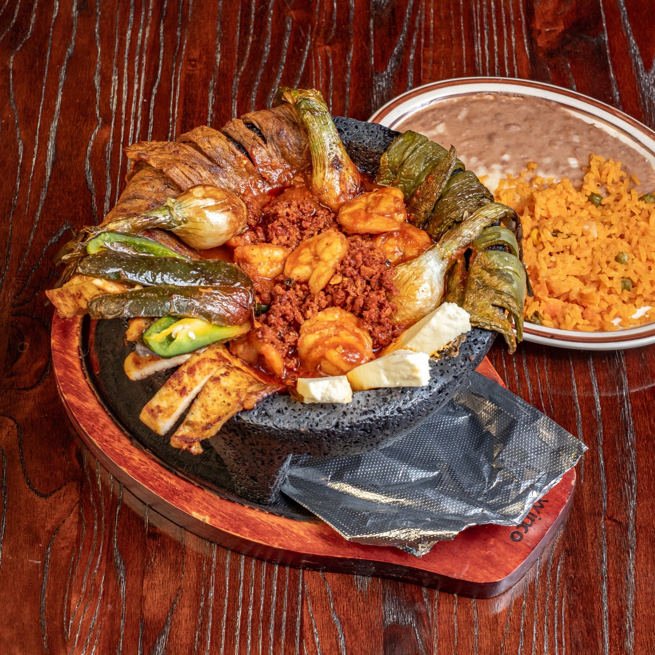Molcajete (Serves 2).