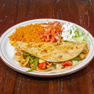 10" Seafood Quesadilla